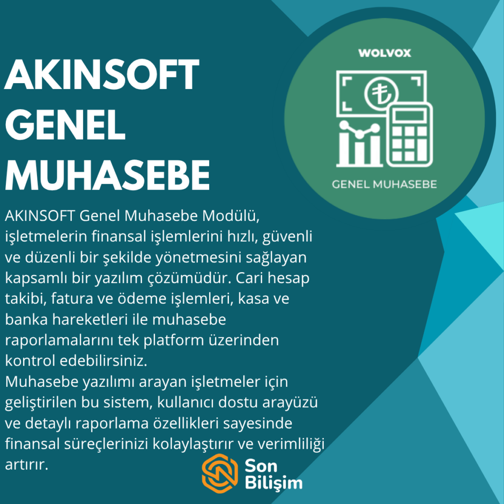 akinsoft genel muhasebe