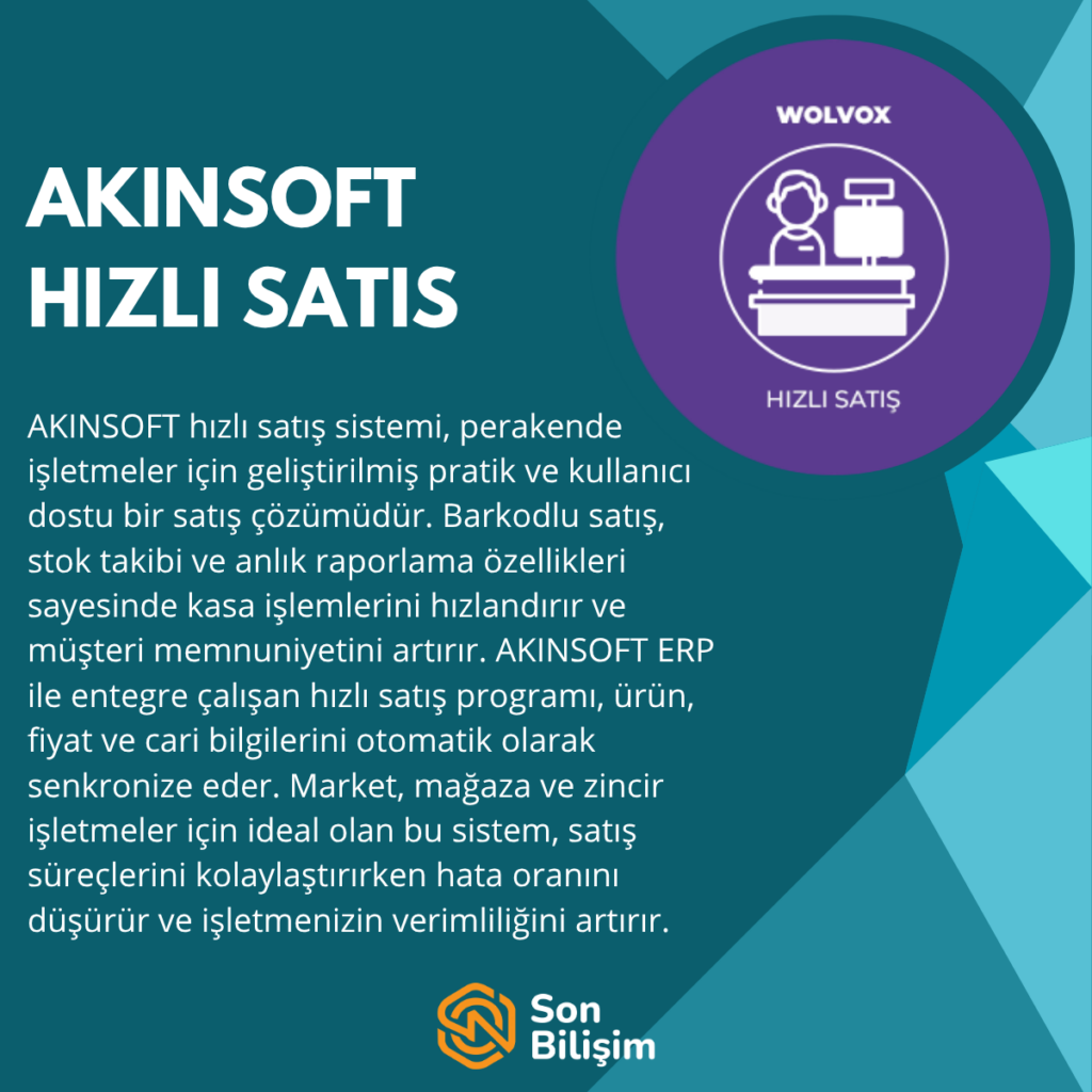 akinsoft hizli satis