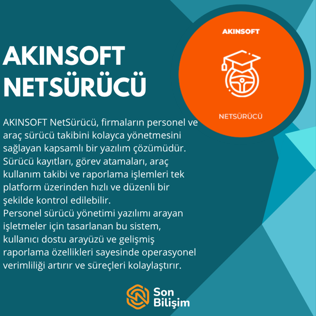 akinsoft net sürücü