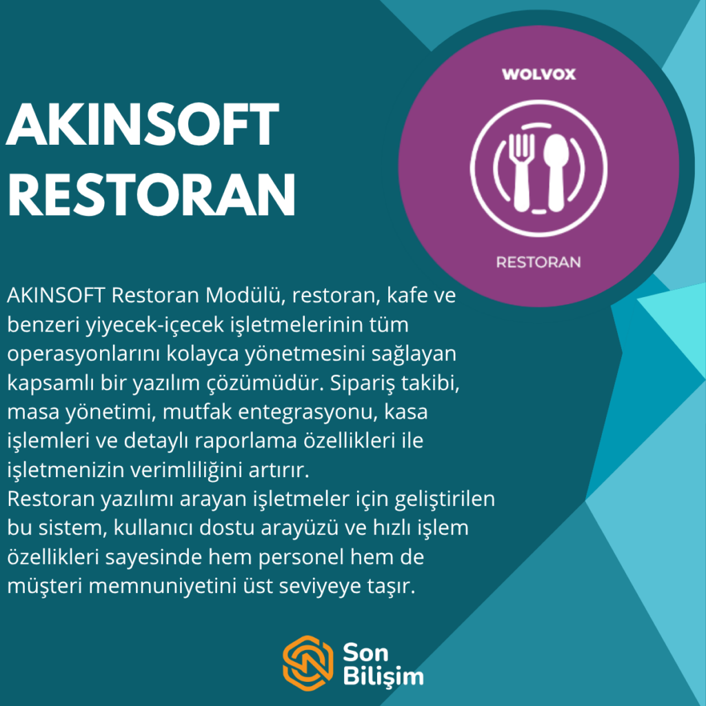 akinsoft restoran