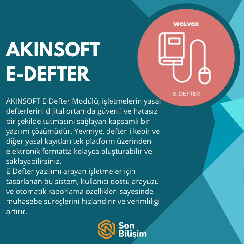 akinsoft edefter